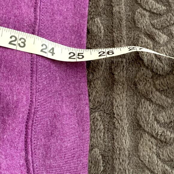 Hanes Womens Purple Sweatshirt Size L NWOT - Picture 4 of 8